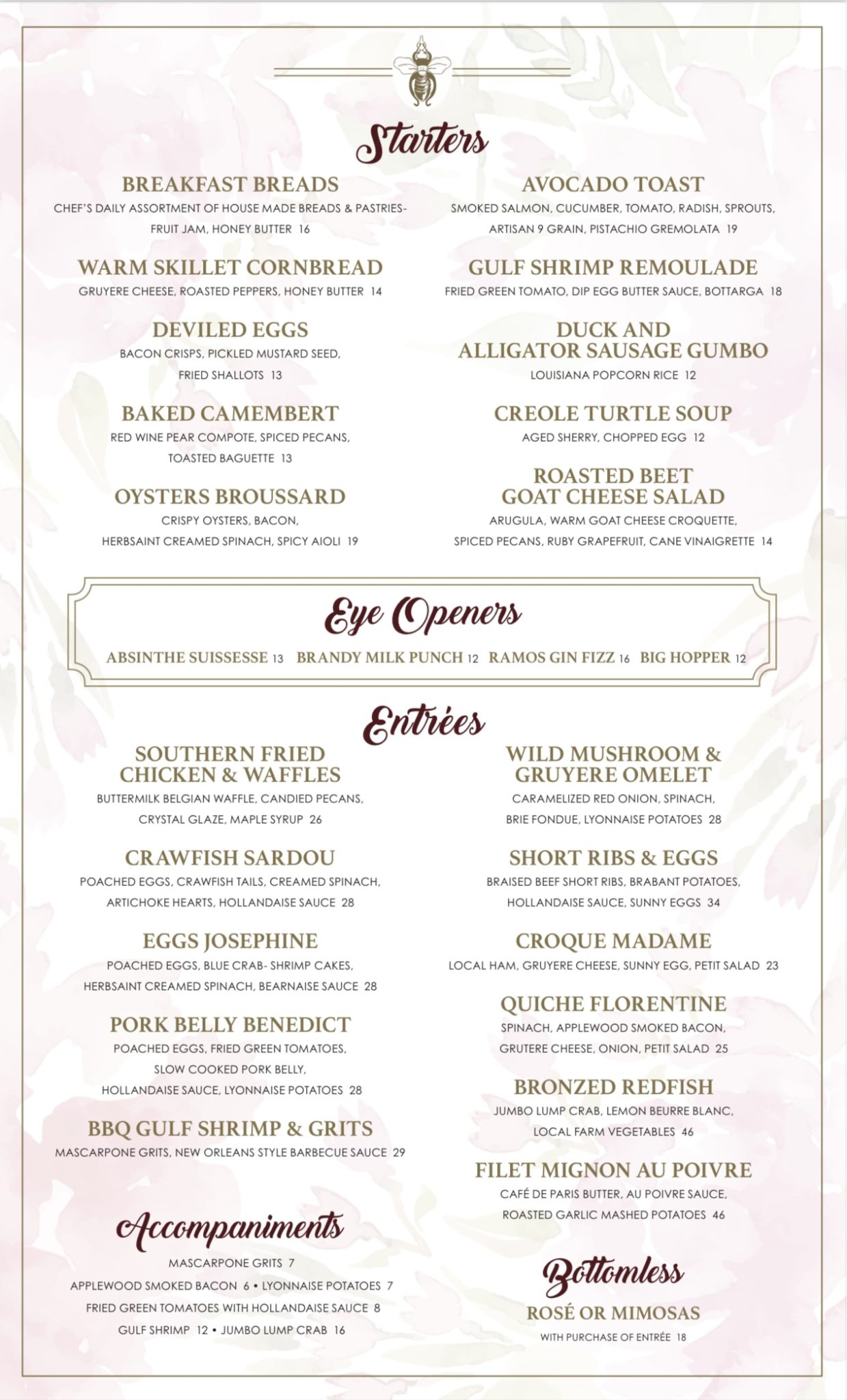 Mother's Day Brunch Broussard's Broussard's